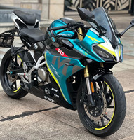 Moto sportive d'occasion Spring Breeze CF250 250cc bicylindre refroidie par eau 160km/h homologuée pour la route