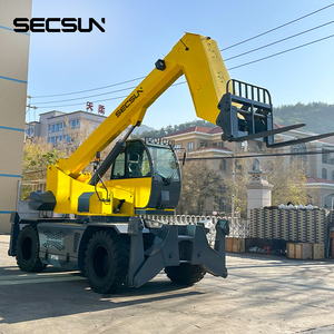 Guindaste Telescópico Telehandler de 5 Toneladas 5000kg 17m Empilhadeira Telescópica com Barriga Móvel - Product Image 1