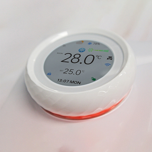 Beca BAC-2007 1,6 pouces 400*400 TFT Unité de ventilo-convecteur 2 tuyaux 4 tuyaux Vanne motorisée 0-10V Bouton intelligent <span class=keywords><strong>Thermostat</strong></span> Wifi - Product Image 3