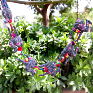 Guirnalda de Animales de Algodón Hecha a Mano, de Buena Calidad, Colorida y Personalizable, para Fiestas de Diwali, Cumpleaños, Ramadán, Graduación - Product Image 2