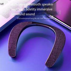 Open Audio Gaming Sans Fil pour Haut-Parleur RGB LED Éclairage Nouveau Type de Cou Étanche Tissu Subwoofer Airplay Commande Vocale DTS - Product Image 2