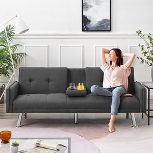 América envío gratis sofá Cama Plegable Multifuncional Divan plegable sofás baratos Divano sofá cama con portavasos - Product Image 3