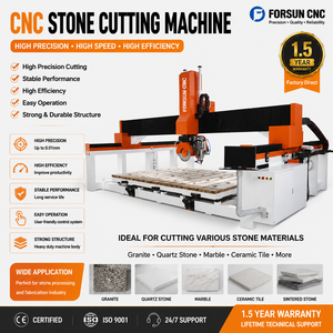 21% de réduction – Scie à pont CNC 4/5 axes pour granit, routeur CNC, machine de découpe 3D de pierre, machine de gravure sur granit - Product Image 1