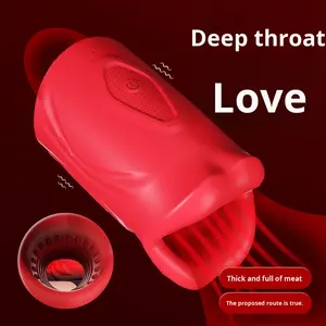 Coupe de masturbation à vibrations à 9 fréquences, rechargeable par USB, faible bruit, multi-vitesses, exercice du gland, télécommande, <span class=keywords><strong>massage</strong></span> sexuel - Product Image 5