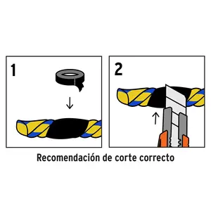 CAJA 6 Kilos de cuerda de polipropileno amarilla de 13 mm, rollo de 1 kg - Product Image 2