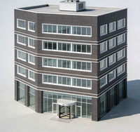 Edificios de Apartamentos de Diseño Moderno de 5/4/3/2 Pisos, Estructura de Acero Prefabricado, Hoteles, Salones, Garajes, Centros Comerciales, Tiendas, Oficinas