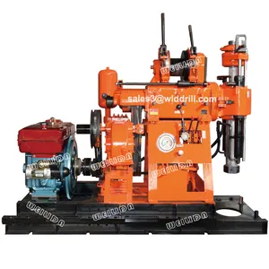 Multifunctional portable borehole small water well drilling machine