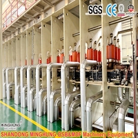 Machine de pressage à chaud continu de type ContiRoll, ligne de production de panneaux MDF, HDF et agglomérés, 100 000-500 000 CBM/an