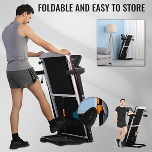 <span class=keywords><strong>Tapis</strong></span> <span class=keywords><strong>Roulant</strong></span> Elettrico Pieghevole Multifunzione per Fitness Domestico, Velocità 1-12.8km/h, Disponibile in Magazzino in Francia - Product Image 5
