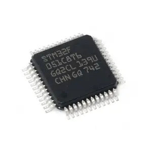 STM32F051C8T6 STM32F051C8 STM32F051C STM32F Lqfp-48 64KB פלאש זיכרון MCU שבב 32 סיביות מיקרו STM32F051C8T6