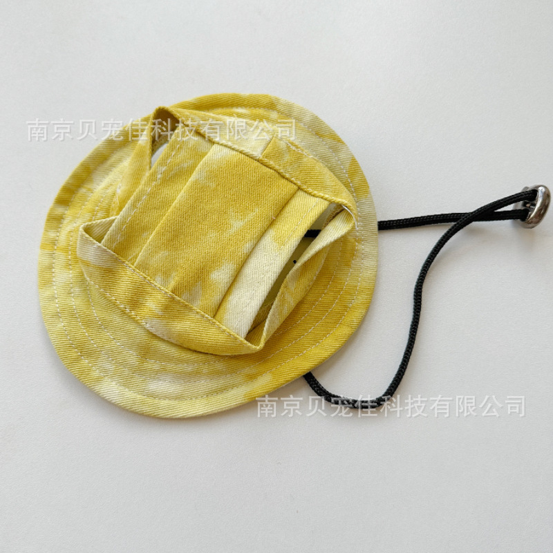 Tie-dye yellow