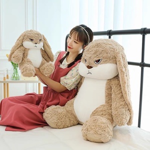 Peluche Lapin <span class=keywords><strong>Dodo</strong></span> à Oreilles Tombantes, Rembourrage Coton PP, Cadeau Compagnon de Nuit pour Enfants de 14 Ans et Plus - Vente Flash - Product Image 4