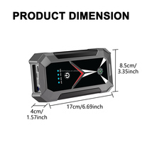 Nouvelle annonce : Démarreur de voiture OEM/ODM, batterie externe 22200 mWh, batterie lithium-ion 1000A pour essence 6.0L et diesel 3.0L