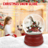 Huizhou usine oem & odm, dôme de neige boule de cristal à mémoire de forme globe de neige en chine