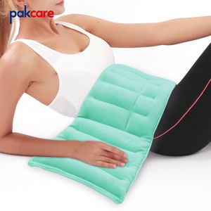 Großhandel mikrowellen geeignete natürliche beheizte Leinsamen Hals komprimieren extra große gewichtete heiße kalte Pad - Product Image 2