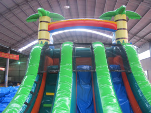 Dongyuan Park Play لعبة ملاهي تجارية منزلقات جافة داخلية قلعة قابلة للنفخ للأطفال - Product Image 6