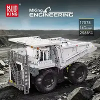 Mould King 17078 2026 MOC Camion de transport minier avec moteurs, modèle de véhicule d'ingénierie urbaine, kit de briques, cadeaux pour adultes, ensembles de blocs de construction