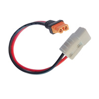 Câble d'alimentation/de charge en cuivre étamé 10AWG 50A ANDS vers XT60I-F avec broches de signal 1.5m IP65