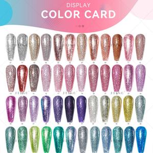 JTING - Juego de Esmaltes de Uñas en Gel con Brillo Platino, 48 Colores, Tendencia de Uñas Súper Popular, con Libro de Colores de Diseño Único - Product Image 4