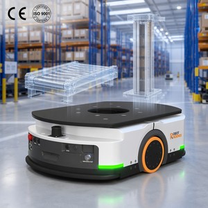 Robot Logístico Modular Personalizado de 400 kg, Base Móvil AMR con Láser SLAM para Fabricación de Productos Electrónicos y Farmacéuticos - Product Image 2