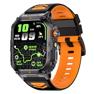 Nuovi Prodotti di Tendenza 2026: Smartwatch YK12 da Uomo con Display TFT da 2.01", Torcia, Monitoraggio Frequenza Cardiaca e Pressione Sanguigna, IP68, Chiamate, Musica e Funzioni Sportive - Product Image 3