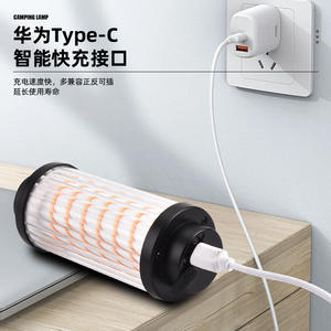 Linterna de Camping LED Recargable con Batería, 145*55mm, Interruptor Táctil, Iluminación Exterior para Uso en Tiendas de Campaña - Product Image 5