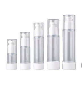 Eco Friendly 15ml 30ml 50ml Vacuum Lotion Press Emulsion Bottle AS Airless Pump <b>Spray</b> Cream Bottle - Product Image 3