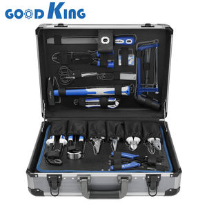 Good <span class=keywords><strong>King</strong></span> 161 pièces jeu de clés à douille de haute qualité Kit d'outils de réparation <span class=keywords><strong>AUTO</strong></span> dans un boîtier en aluminium 11612 - Product Image 1