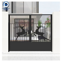 Portail en fer forgé classique, luxe haut de gamme, unique, personnalisable pour parc, cour, villa, manoir et jardin