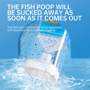 6-in-1 multifunctionele aquariumfilter, dompelpomp, zuurstofpomp, interne sponsfilter voor visbakken - Product Image 3