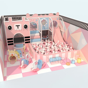 צבע פסטל מקרון צבעוני בלוקים קצף מודולריים הכולל ציוד משחק לילדים - Product Image 4