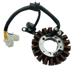 Pièces de moteur de moto Bobine d'<span class=keywords><strong>allumage</strong></span> Magnéto <span class=keywords><strong>Stator</strong></span> 18 groupes Bobine Fil de cuivre pour HONDA CB190 CBR190 - Product Image 5