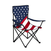 Drapeau grand accoudoir chaise de plage Portable chaise pliante patchwork luxe sport chaise longue extérieure pour la randonnée de poisson