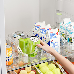 Fridge Organizer Storage Boxes Food Grade Plastic With Lid For Kitchen Refrigerator Fruit Vegetable Beverage Organization 6 And - Product Image 2