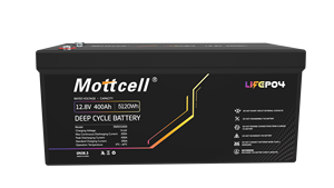 12,8V 400Ah Lithium-Tiefzyklus-Batterie 5120Wh LiFePO4-Technologie Halbfester Zustand Lange Lebensdauer APP-Überwachung Marine RV - Product Image 1