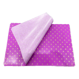 Placa completa de 28G, papel recubierto de impresión de tinta dorada y verde, Material de embalaje de tamaño personalizado para zapatos y ropa, cera esmaltada - Product Image 1