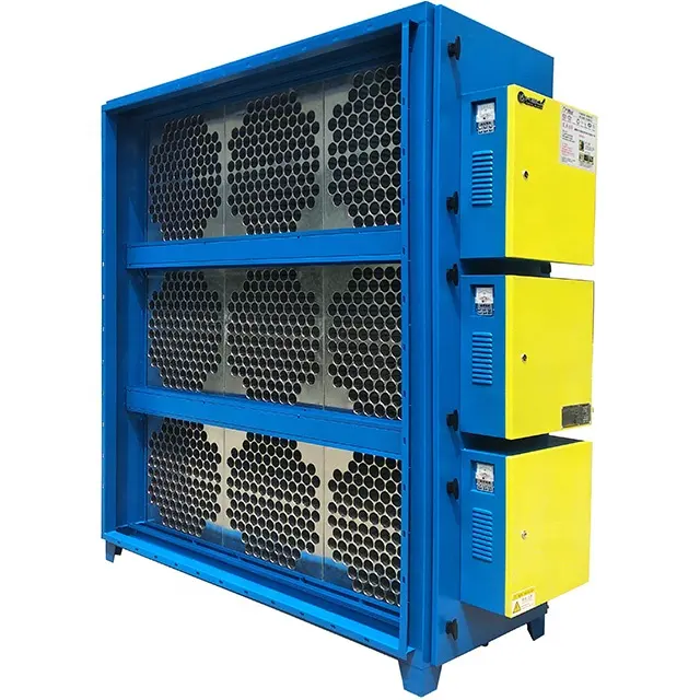 Filtre à fumée ESP pour purificateur d'air industriel automatique de haute qualité série KELV ESP-M 56000M3/H