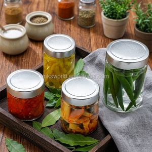طعام فاخر دائري شفاف 5 أونصة 8 أونصة 12 أونصة 17 أونصة لتخزين الطعام - Product Image 1