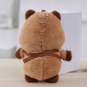 Pâtissier Capybara porte-clés jouets en peluche mignon Chef Capybara en peluche porte-clés peluche Capybara jouet griffe Machine poupée - Product Image 6