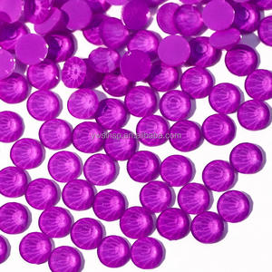 Стразы Selina Crystal, экологически чистые, флуоресцентные, светящиеся в темноте, с плоским дном, размеры SS6-SS30, стеклянные, для ногтей и ручной работы, для украшений - Product Image 4