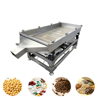 Nouvelle machine de tamisage vibratoire linéaire électrique compacte en acier inoxydable pour la fabrication de graines de melon et de sésame en usine