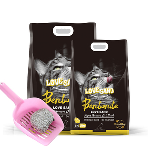 Tình Yêu cát đấu trường Para gatos con kiểm soát de olores, bentonita perfumada con Lavanda mèo xả rác - Product Image 2