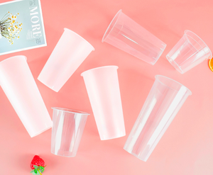 Fabricants Vente en gros Gobelets à <span class=keywords><strong>eau</strong></span> jetables en plastique de 7 oz PP transparent pour thermoformage du thé et des boissons avec logo personnalisé - Product Image 2