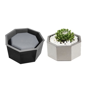Stampo in Silicone Ottagonale Grande da 16,3 cm per <span class=keywords><strong>Vasi</strong></span> in Cemento, Resina, Muschio <span class=keywords><strong>e</strong></span> Fioriere per <span class=keywords><strong>Piante</strong></span> Succulente Fai-da-Te - Product Image 6