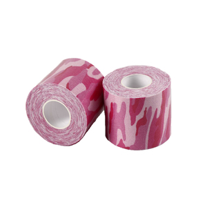 Fuluo Therapie Kinesiologie Spiertape Gratis Samples Aangepaste logo bedrukking Katoenen Sporttape Waterdichte Kinesiologie Tape - Product Image 3