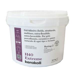 KERAKOLL H40 EXTREME Colle à carrelage en pâte blanche 10 Kg Produit PLA haut de gamme - Product Image 2