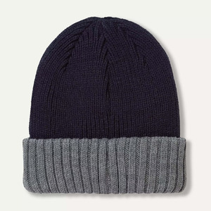 Fashionable Wholesale Luxury Winter New Arrival Breathable <b>Waterproof</b> Unisex Customizable Lightweight Solid Color Knitted <b>Beanie</b> - Product Image 6