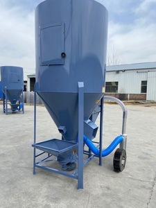 1-2 t/h thức ăn gia cầm hoàn chỉnh dây chuyền sản xuất thức ăn trộn gia súc gà lợn thức ăn sản xuất máy móc - Product Image 4