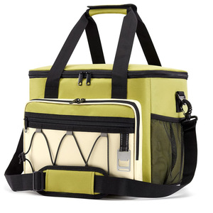 Borse termiche personalizzate Oxford Tote Outdoor Camping Picnic Ice Pack bevande alimentari Carry Box borse per il pranzo isolanti addensate portatili - Product Image 1