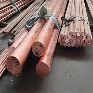 Медный пруток по низкой цене, 8 мм, 10 мм, C10200, C11000, C12200, C2600, круглый медный пруток для автомобильной промышленности - Product Image 1